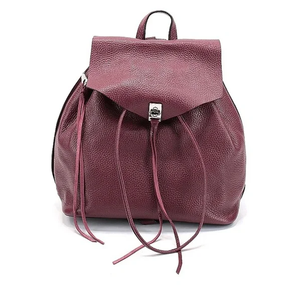 NWT Rebecca Minkoff burgundy leather backpack Rebecca Minkoff Mansfield Burgundy Backpack - $295 | eBay main image 4